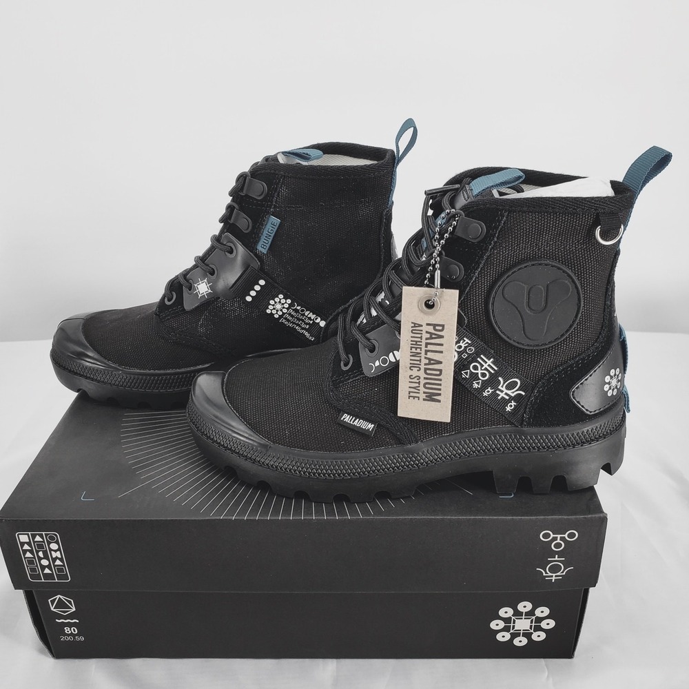 Palladium Destiny X Pampa Witch Queen Black Boots Men 4 Women 5.5‎ Bungie